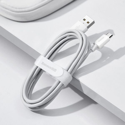 کابل USB به MicroUSB بیسوس مدل TZCAMZJ-02 طول 1.5 متر مجموعه 2 عددی