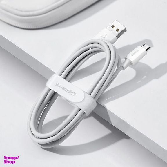 کابل USB به MicroUSB بیسوس مدل TZCAMZJ-02 طول 1.5 متر مجموعه 2 عددی