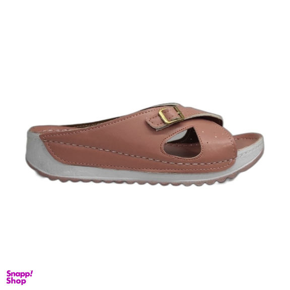 دمپایی زنانه شهرام طب کد 1024 رنگ گلبهی