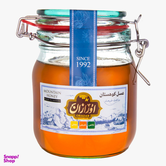 عسل کوهستان اورازان وزن 1000 گرم