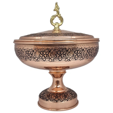 شکلات خوری قلمزنی مدل تک پایه کد TP-1000-1309-1