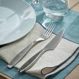 چاقو و چنگال استیک ایکیا کد 105.406.25 بسته 8 عددی