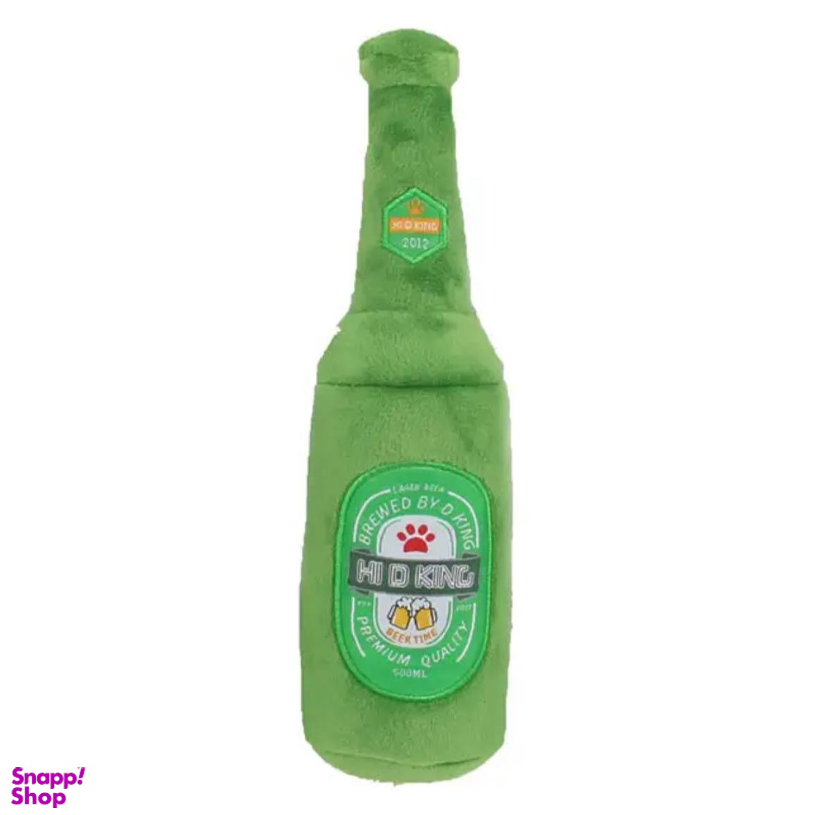 اسباب بازی سگ مدل بطری سبز عروسکی