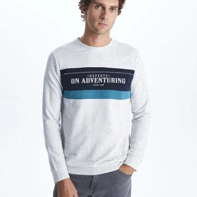 سویشرت مردانه ال سی وایکیکی مدل LORNS