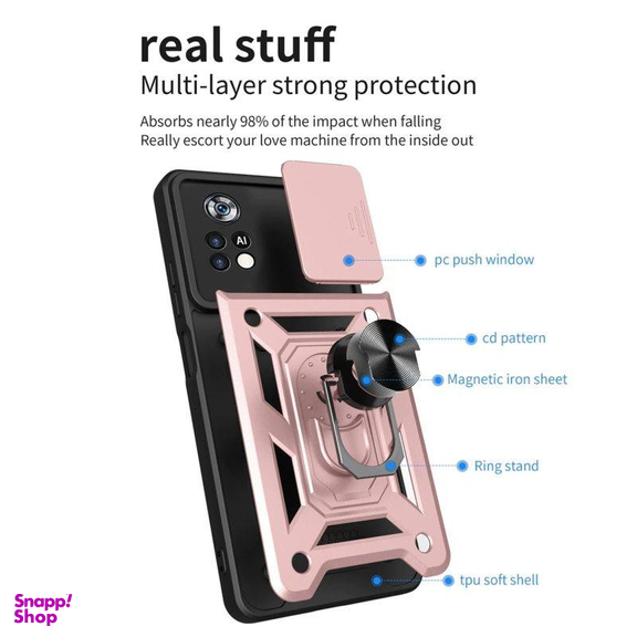 کاور اپیکوی مدل Stand-Camshield مناسب برای گوشی موبایل سامسونگ Galaxy A73 5G