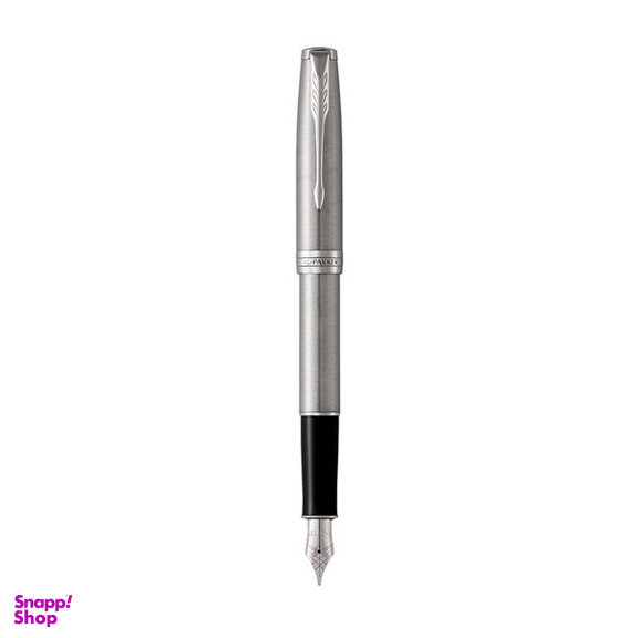 خودنویس پارکر سونت تمام استیل گیره کروم کد 441931510