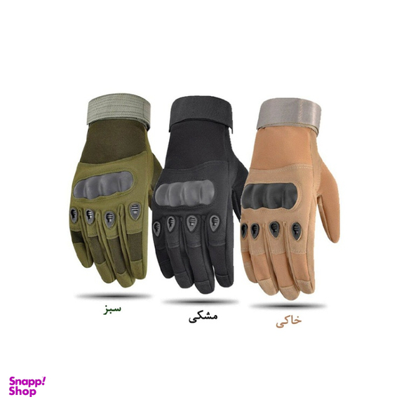 دستکش تاکتیکال موتورسیکلت مدل کامل اوکلی کد APP-239 سایز xl