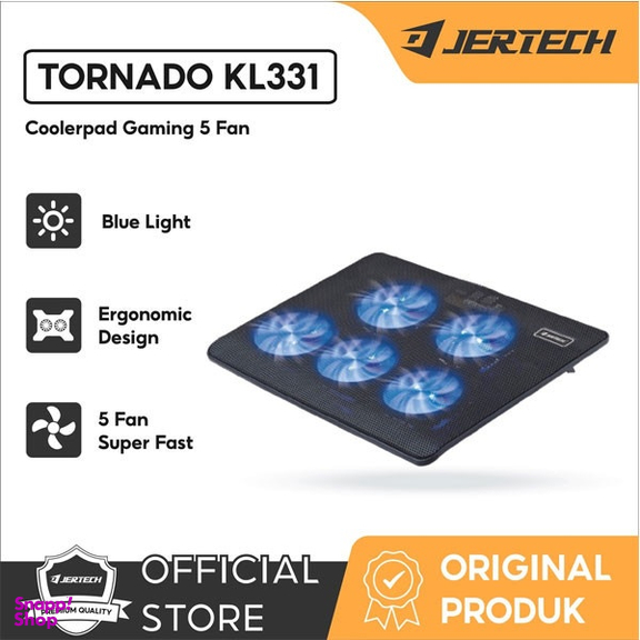 پایه خنک کننده لپ تاپ جرتک مدل Tornado KL331