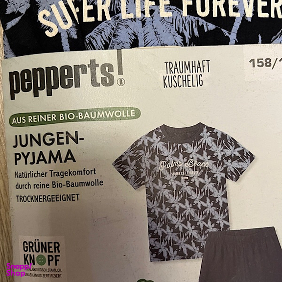 ست تیشرت و شلوارک پسرانه پیپرتس کد 513