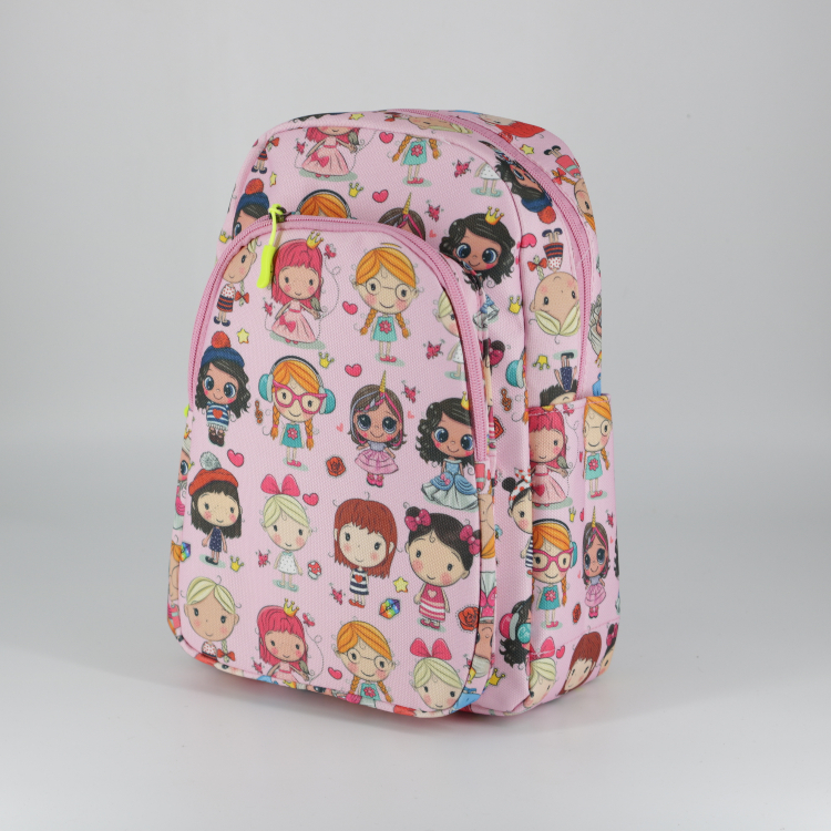 کوله پشتی دخترانه طرح girls کد 789