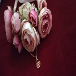 آویز گردنبند طلا 18 عیار زنانه مدل کارتیه Love