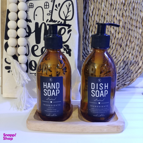 پمپ مایع دستشویی وظرفشویی مدل آر مجموعه 2 عددی