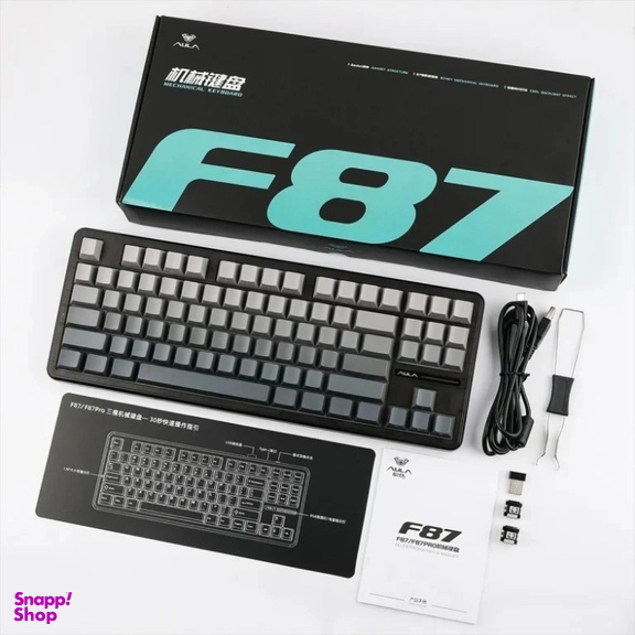 کیبورد مکانیکی بی سیم آئولا مدل F87 Pro
