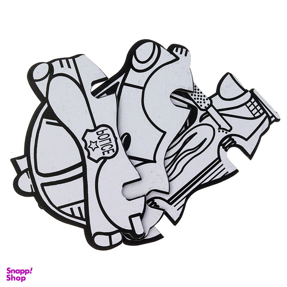 ماژیک رنگ آمیزی اسکول فنس کد 20 به همراه کاردستی بسته 8 عددی