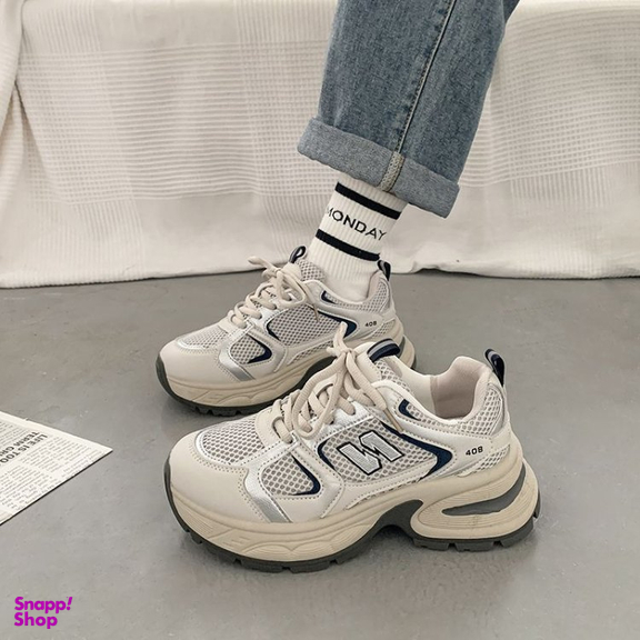 کفش پیاده روی زنانه مدل K_408 cream