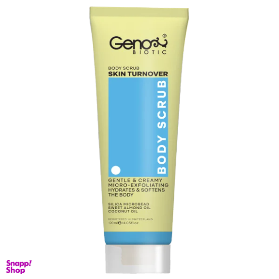 اسکراب بدن ژنوبایوتیک حجم 120 میلی لیتر