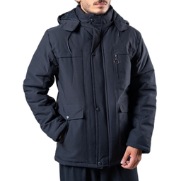 کاپشن مردانه مدل جیب پاکتی کد 60 رنگ مشکی