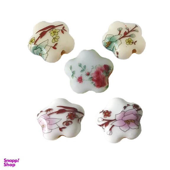 مهره گوشواره طرح گل بسته 100 عددی