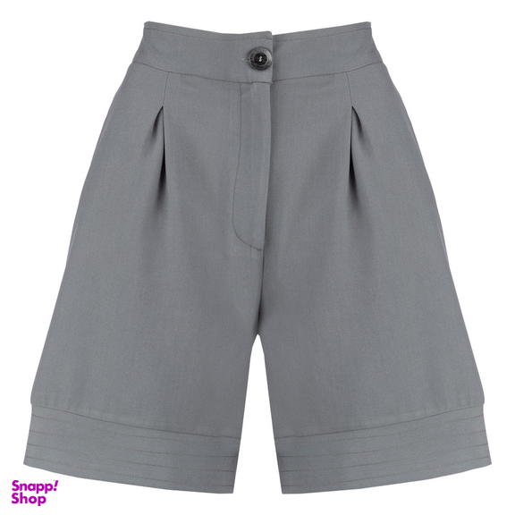 شلوارک زنانه سرژه مدل 229141 رنگ طوسی