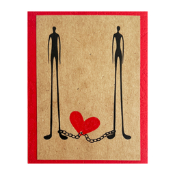 کارت پستال طرح زنجیر عشق کد 8.10