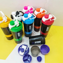 شیکر اسپایدر مدل سه تکه کد 8 گنجایش 0.5 لیتر