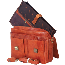 کیف اداری مردانه چرم بارز مدل DL41.Lizard