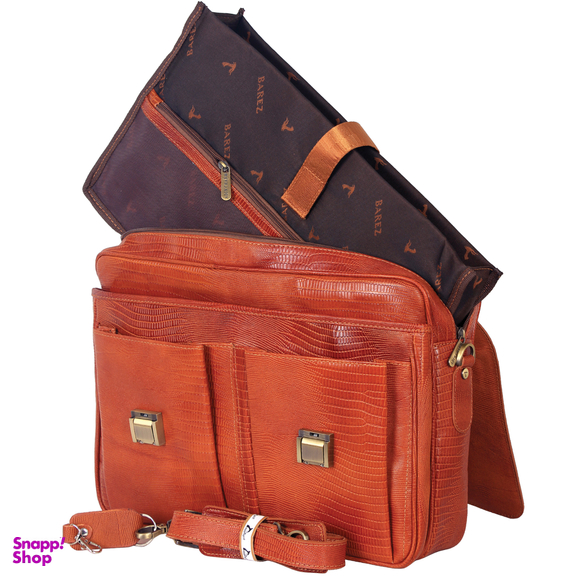 کیف اداری مردانه چرم بارز مدل DL41.Lizard