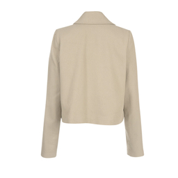 کت زنانه سرژه مدل 212271 رنگ کرم