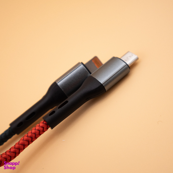 کابل تبدیل USB به Lightning/Type-C/MicroUSB لیتو مدل LD-49 طول 1 متر