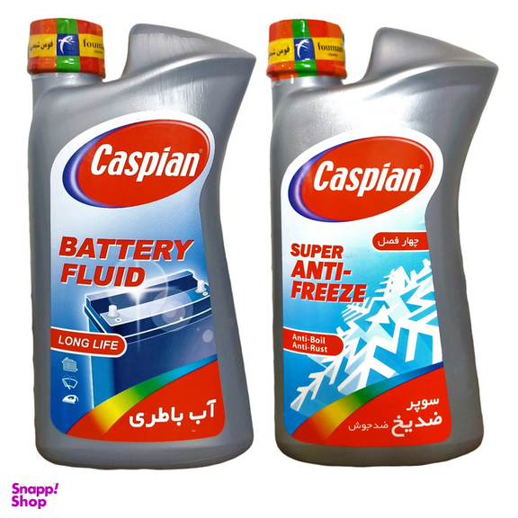 ضدیخ و آب باتری کاسپین مدل AS1 وزن 1 کیلوگرم بسته 2 عددی