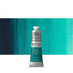 رنگ روغن وینتون وینزور رنگ 696 Viridian Hue حجم 37 میلی لیتر