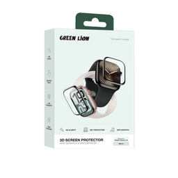 محافظ صفحه نمایش گرین لاین مدل 3D Screen Protector مناسب برای اپل واچ سری 10 سایز 42 میلی متری