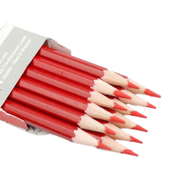 مداد قرمز آریا کد 3002 بسته 12 عددی