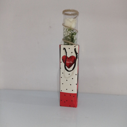 شاخه گل طبیعی رز کد 84 به همراه بگ