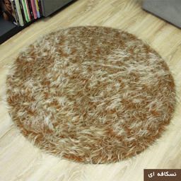 پادری شاران هوم طرح خز فانتزی مدل اسفنج دار سایز 100×100 سانتی متر