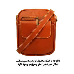 کیف رودوشی مردانه چرم ما مدل تک جیب