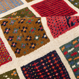 گبه دستباف سی پرشیا کد 122110 سایز 230x176 سانتی‌ متر