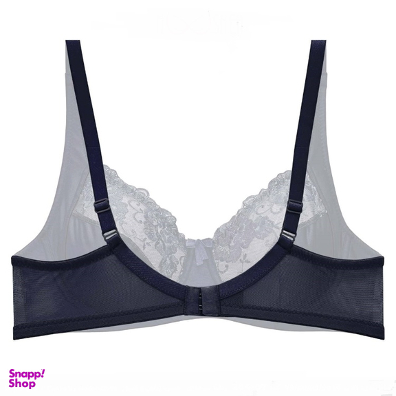 سوتین زنانه نوشه پوش کد 20407 رنگ سرمه ای