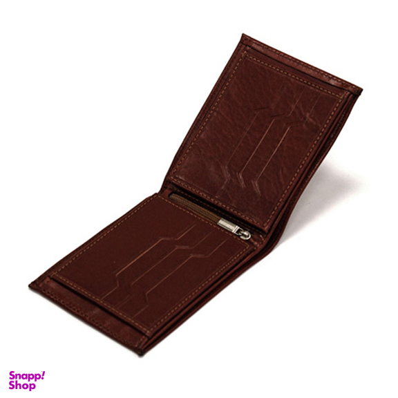کیف پول جیبی مردانه چرم طبیعی آروین چرم کد AR-216
