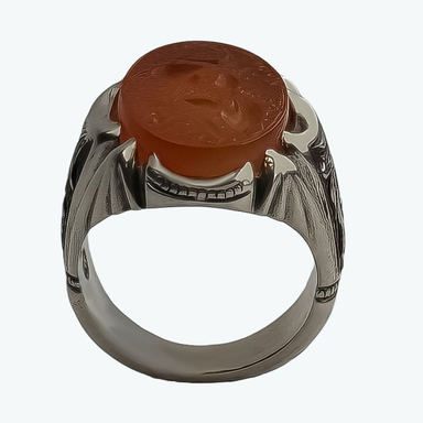 انگشتر نقره مردانه مدل R1577 سایز 59