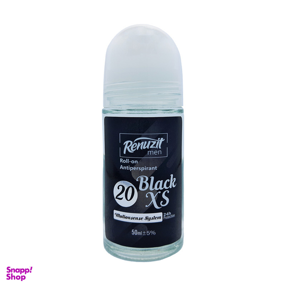 رول ضد تعریق رینوزیت مدل Black XS حجم 50 میلی لیتر