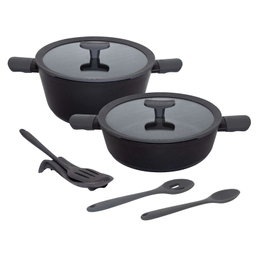 سرویس قابلمه و تابه گرانیت 8 پارچه لیدوما مدل لئو