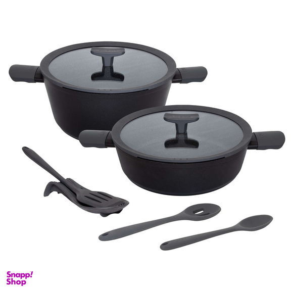 سرویس قابلمه و تابه گرانیت 8 پارچه لیدوما مدل لئو