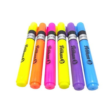 ماژیک علامت گذار پلیکان مدل TEXTO بسته 6 عددی