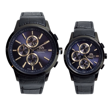 ست ساعت مچی عقربه ای زنانه و مردانه اورینت مدل O-S121G-O-SH121L