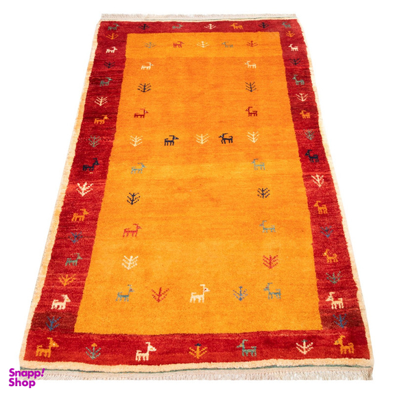 گبه دستباف سی پرشیا کد 129259 سایز 193×102 سانتی متر