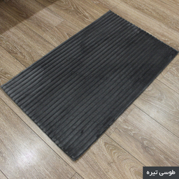 پادری شاران هوم مدل 3 لایه اسفنج دار طرح مخمل ویژه سایز 50×100 سانتی متر