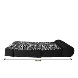 کاناپه تخت شو یک نفره نوپه هوم مدل پترن مینیمال کد M1069