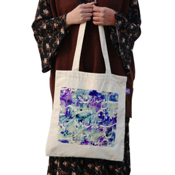 ساک خرید ترمه طراحان ایده مدل یاد باد کد trm155 - s