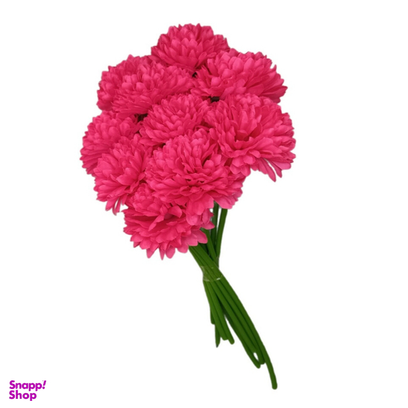 دسته گل مصنوعی مدل داوودی بسته 10 عددی